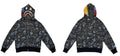 BAPE Shark Galaxy Camo Full Zip Hoodie