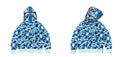 BAPE Shark Full Zip Hoodie Blue Camo Edition