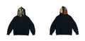 BAPE Shark Full Zip Hoodie Black Camo Hood Edition