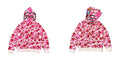 BAPE Shark Full Zip Hoodie Pink Camo Edition