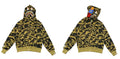 BAPE Shark Camo Full Zip Hoodie Green