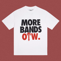 Trapstar "More Bands OTW." Graphic Tee - White
