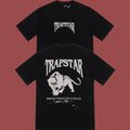 Trapstar Back Panther Graphic Tee - Black