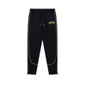 Trapstar Style Autumn/Winter Contrast Stitching Sweatpants - Black/Yellow